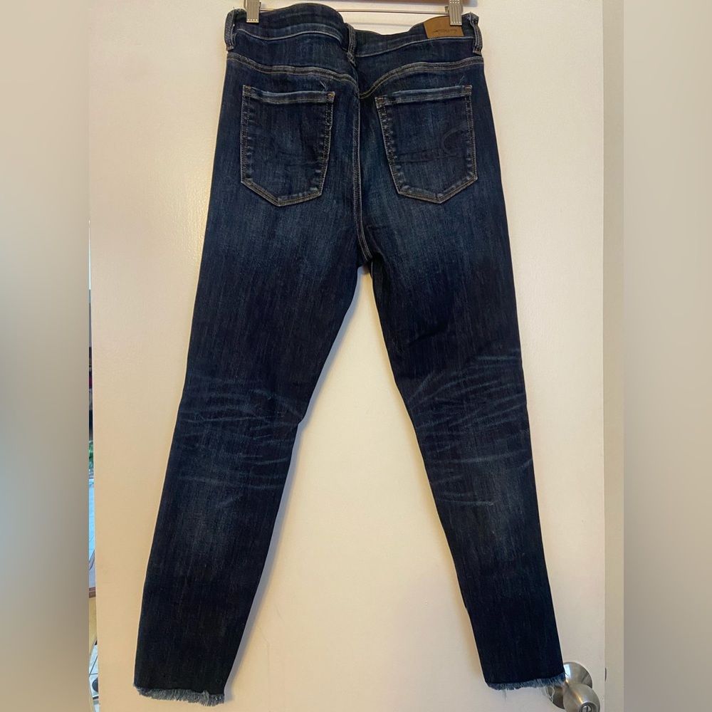 American Eagle Outfitters Jegging Crops Size 10 Regular - Dark Denim